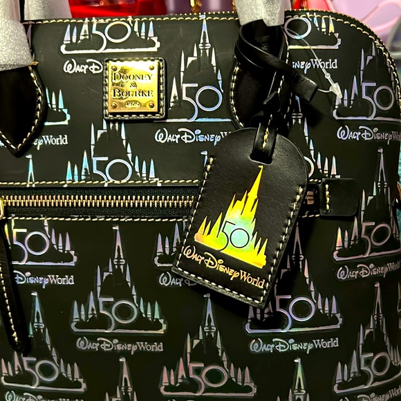 Walt Disney World 50th Anniversary Dooney & Bourke Crossbody/ Handbag - Picture 3 of 13